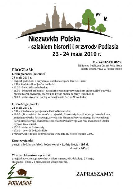 plakat białowieża Medium