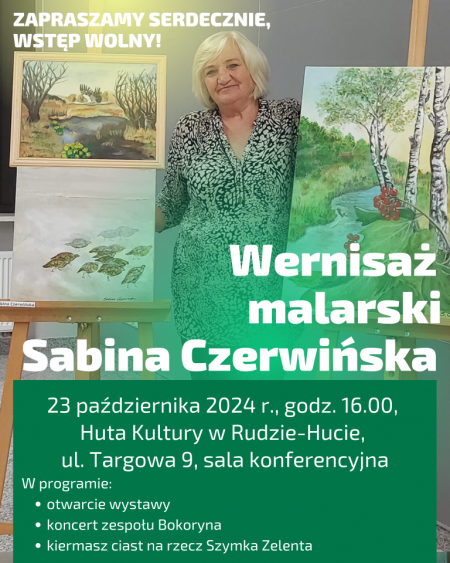 plakat wernisaż 