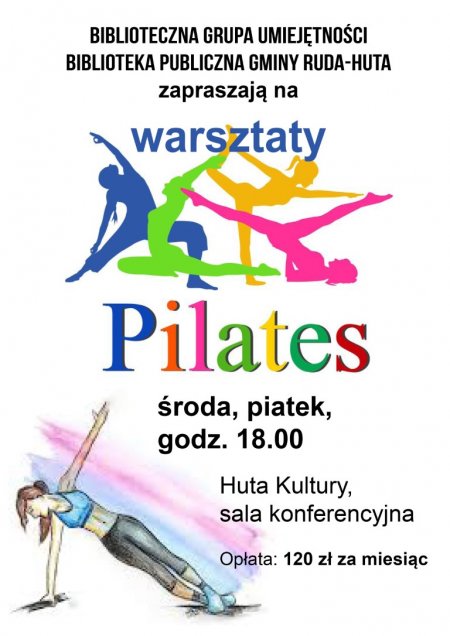 pilates plakat 