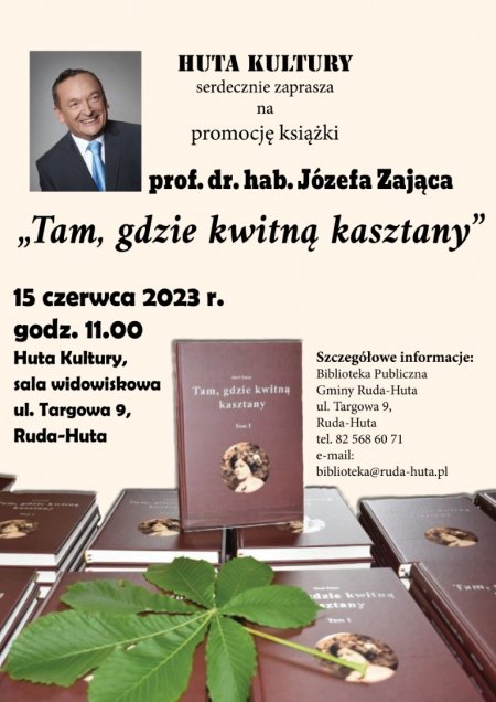 plakat promocja książki