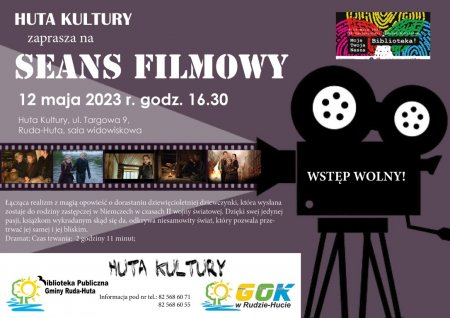plakat seans filmowy Średni